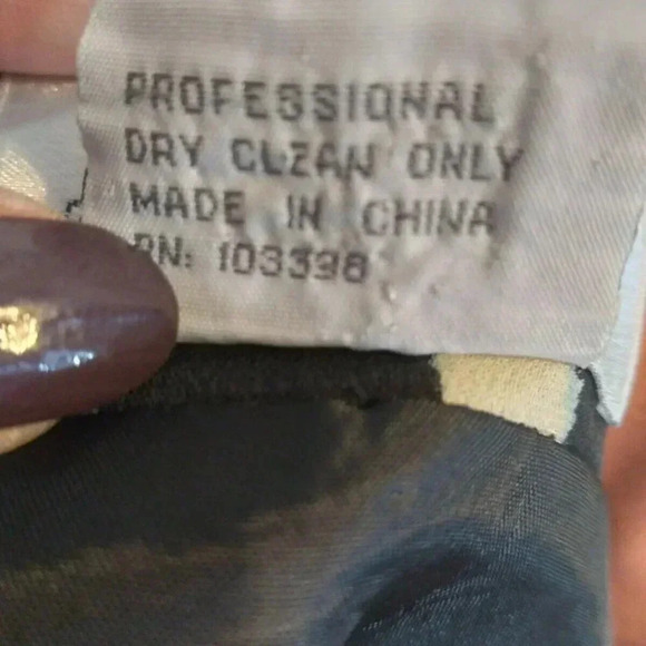 Silk Club Collection Skirt Animal Print Bead Sequined Sz 8 Waist 30 Leng… - Picture 6 of 6